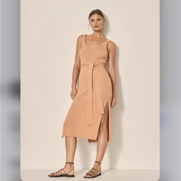 KIVARI Arizona Rib Midi Dress - Picture 4 of 10